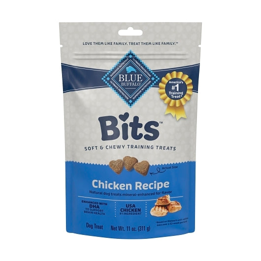 BLUE BUFFALO BITS CHICKEN DOG TREAT