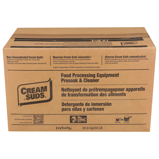 CREAM SUDS CREAM SUDS ZERO PHOSPHATE 50 LBS, 1 - 50 LB