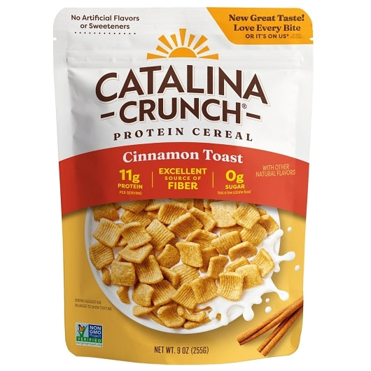 CATALINA SNACKS CINNAMON TOAST CEREAL, 6 - 9 OZ