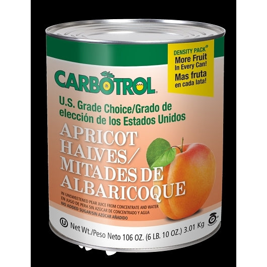 APRICOT HALVES #10 CAN