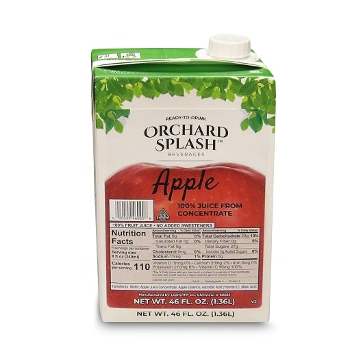 12-46 OZ RTD APPLE 100% JUICE