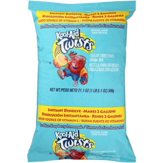 KOOL-AID BLUE RASPBERRY LEMONADE TWIST BEVERAGE, 15 - 21.1 OZ