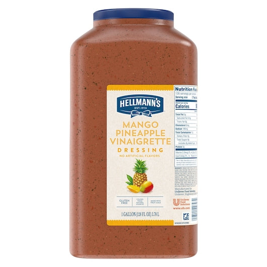 Hellmann's Dressing Mango & Pineapple Vinaigrette 4 1 GA