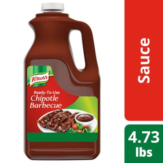 Knorr SAUCES/GRAVIES Chipotle Barbecue Sauce 4 0.5 GA