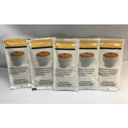 SAUER MUSTARD SINGLE SERVE, 200 - 5.5 GR