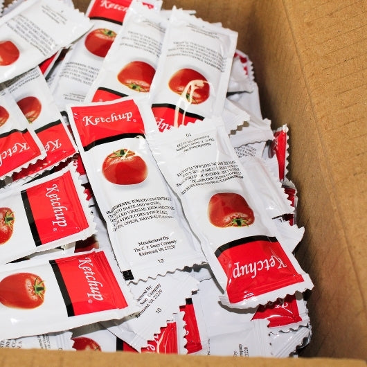 SAUER KETCHUP SINGLE SERVE, 200 - 9 GR