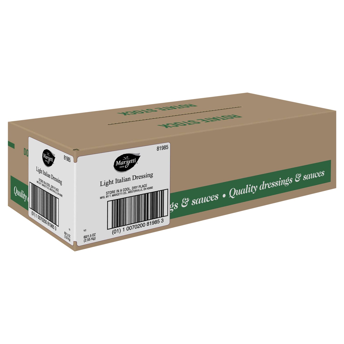 MARZETTI LIGHT ITALIAN DRESSING SINGLE SERVE,60 - 1.5 OZ