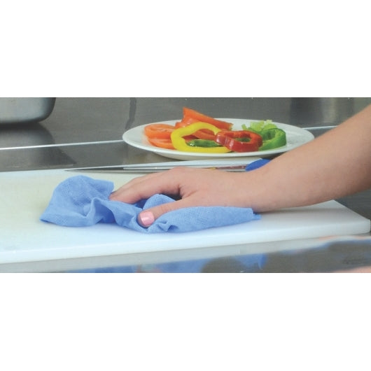 Heavy Duty Food Svc Blue Wipe 13.5 x 18