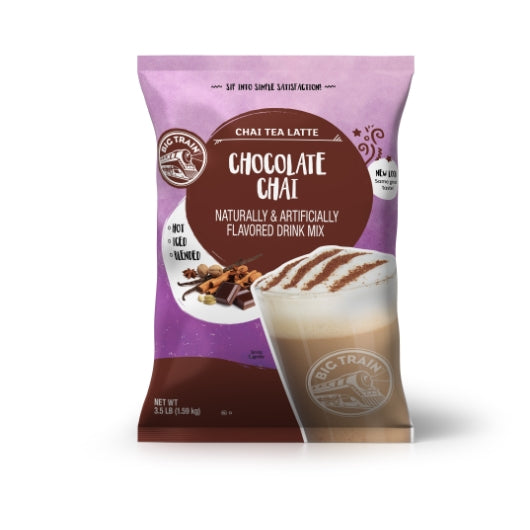 BIG TRAIN CHOCOLATE CHAI, 4 - 3.5 LB