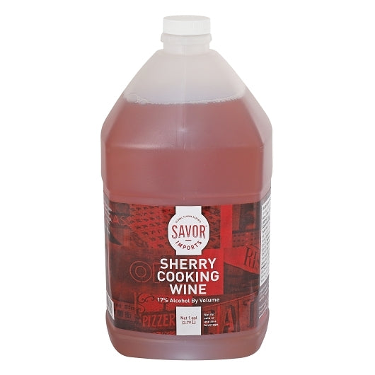 SAVOR IMPORTS SHERRY COOKING WINE BULK, 4 - 1GA