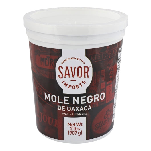 SAVOR IMPORTS MOLE NEGRO (BLACK) DE OAXACA, 4- 2 LB