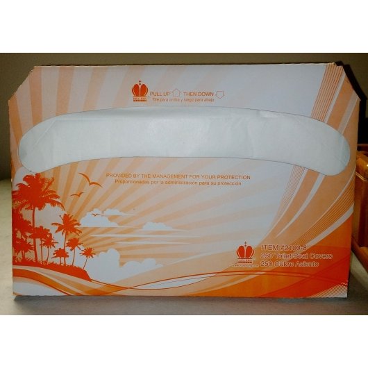 GOLDMAX COVER TOILET SEAT 4X250, 4 - 250 EA