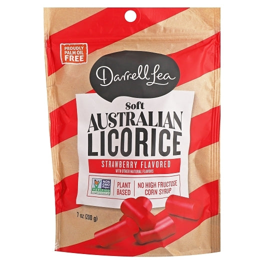 DARRELL LEA STRAWBERRY SOFT LICORICE, 8 - 7 OZ