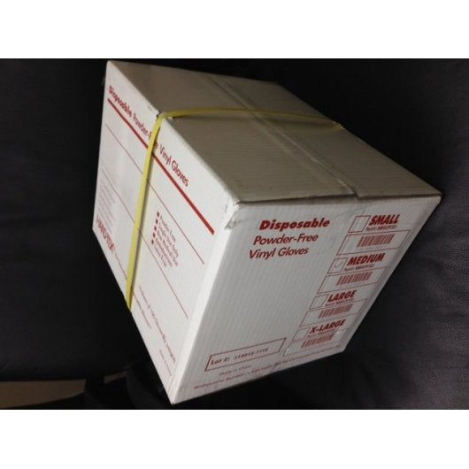 BOYD GLOVES DISPOSABLE POWDER FREE VINYL EXTRA LARGE, 10 - 100 CNT