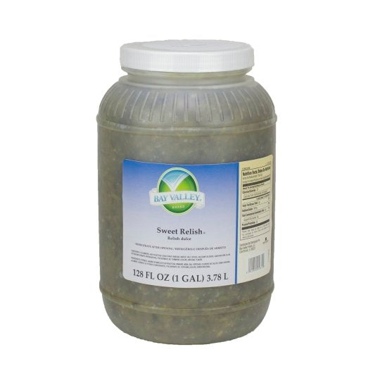 BAY VALLEY 1 GAL SWEET RELISH-CASE OF 4