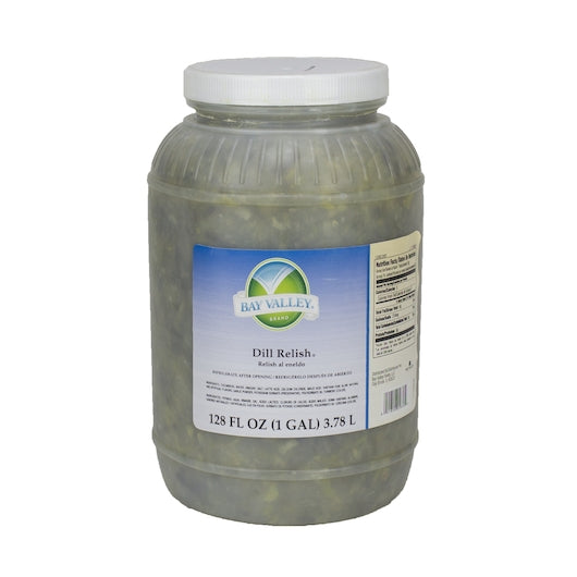 BAY VALLEY 1 GAL DILL RELISH-CASE OF 4