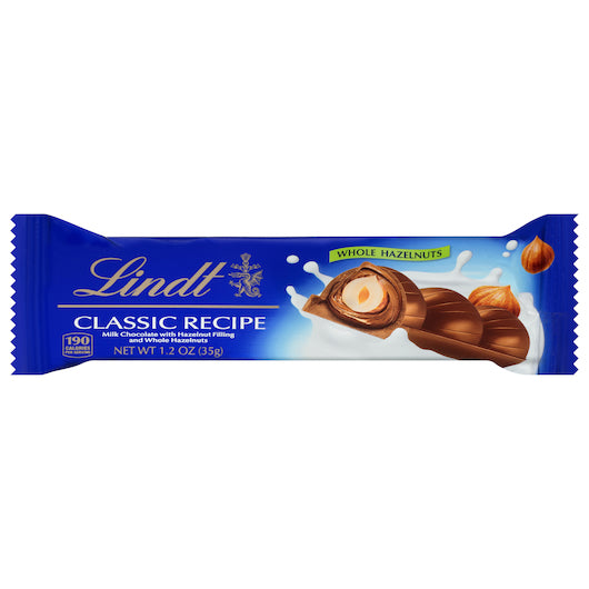 LINDT & SPRUNGLI (USA) INC CLASSIC RECIPE WHOLE HAZELNUT BAR, 18 - 1.2 OZ