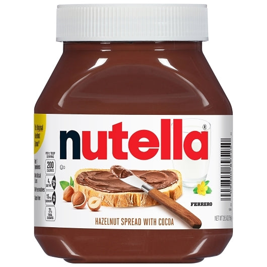NUTELLA Hazelnut Spread with Cocoa 26.5oz / 750g x6