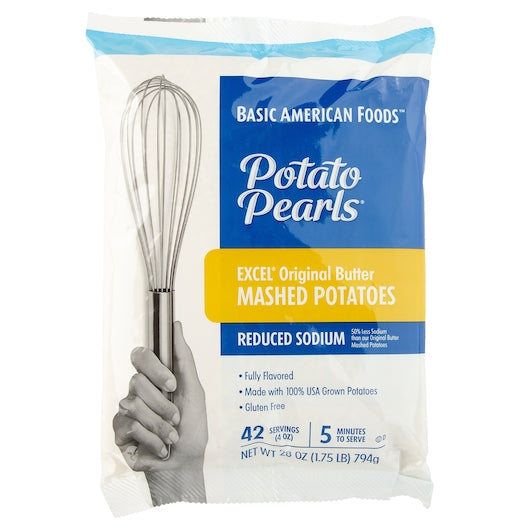 Potato Pearls(R) EXCEL(R) Original Butter Mashed -  Reduced Sodium
