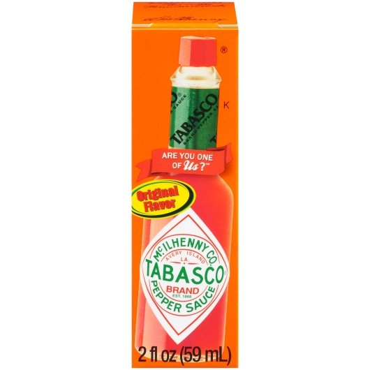TABASCO PEPPER SAUCE HOT SAUCE BOTTLE, 24 - 2FO
