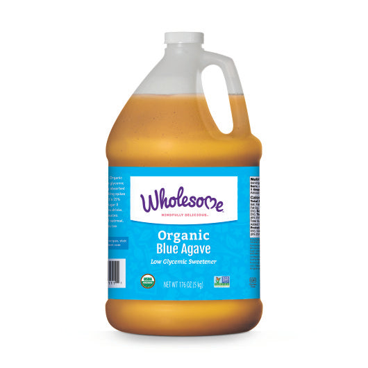 Wholesome Sweeteners Fair Trade Organic Blue Agave 176 oz jug