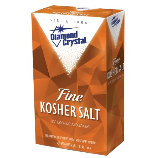 Diamond Crystal Fine Kosher Salt 4lb