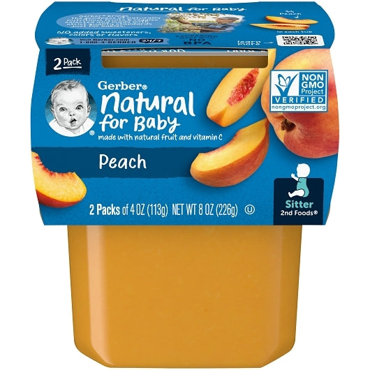 GERBER NATURAL FOR BABY 2nd Foods P