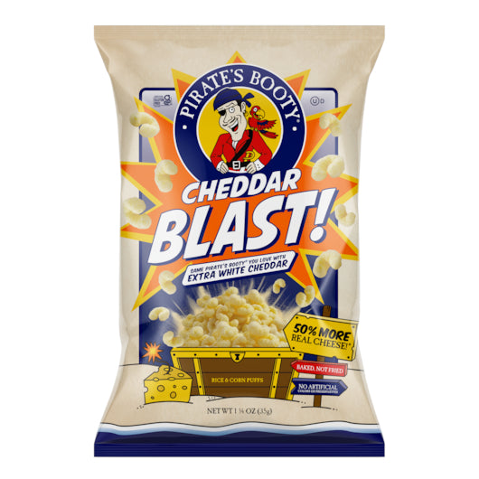 PB Booty 1.25oz Cheddar Blast (12ct Case)