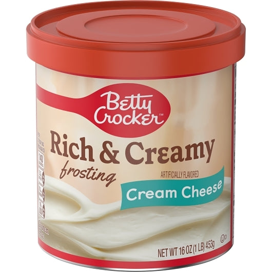 Betty Crocker(TM) Frosting Rich & Creamy Cream Cheese (8ct) 16 oz