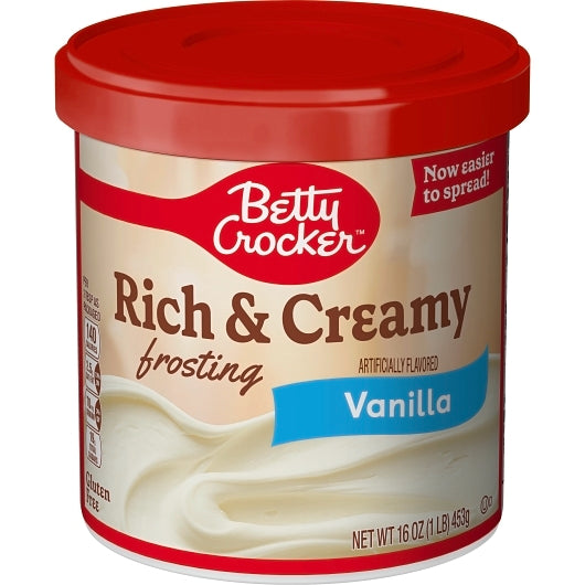 Betty Crocker Rich & Creamy Vanilla Frosting