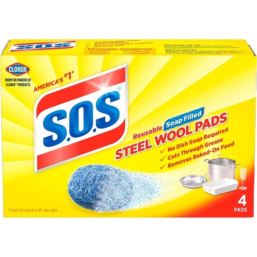 SOS CLEANING PAD, 24 - 4 CNT