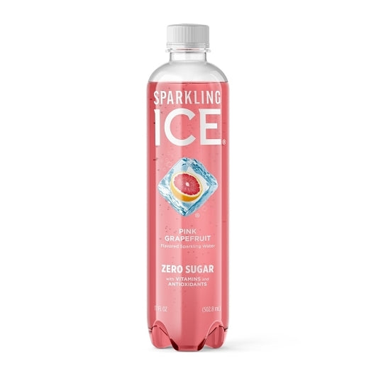 Sparkling Ice Pink Grapefruit 12pk/17oz Bottle Case
