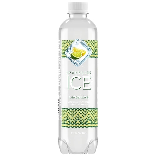 Sparkling Ice Lemon Lime 12pk/17oz Bottle Case