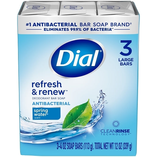 Dial Bar Spring Water 12/3 4.0 oz