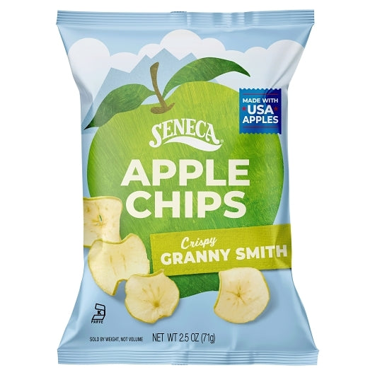 SENECA APPLE CHIPS GRANNY SMITH, 6 - 2.5 OZ