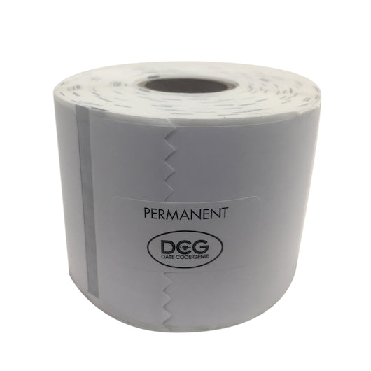 DATECODEGENIE LABEL PERMANENT BLANK, 4 - 750 CNT