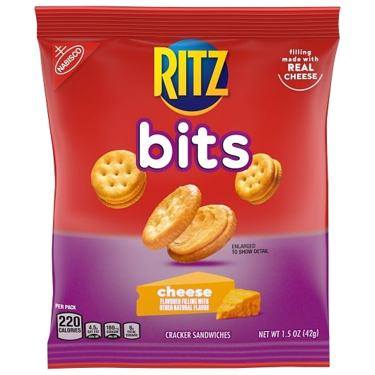 1.5Z RITZ BITZ CHEESE SANDWICH CRACKERS 60