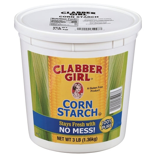 Clabber Girl Corn Starch 3 pound