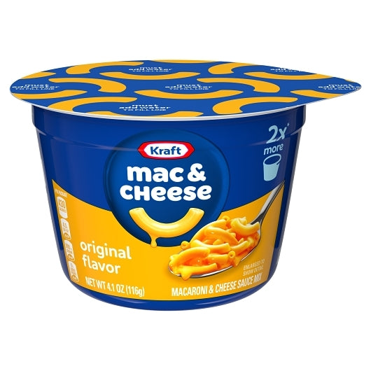 KRAFT ORIGINAL EASY MACARONI & CHEESE, 8 - 4.1 OZ