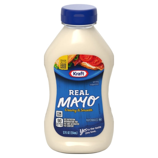 KRAFT SQUEEZE BOTTLE MAYONNAISE BOTTLE, 12 - 12 FO