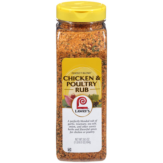 LAWRY'S PERFECT BLEND CHICKEN RUB AND SEASONING