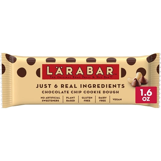 Larabar Chocolate Chip Cookie Dough Fruit & Nut Bar 16 Count