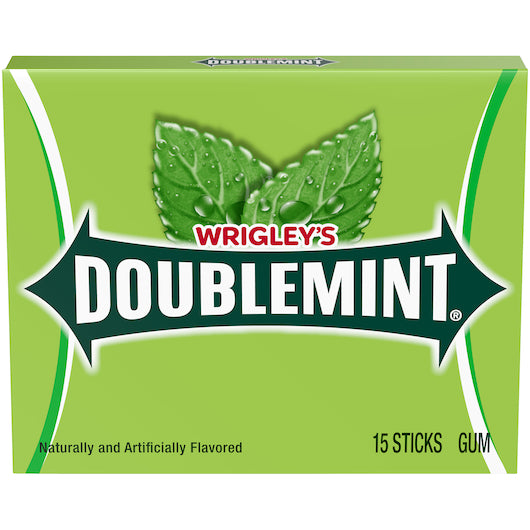 DOUBLEMINT 15STK 10CT 12/CS
