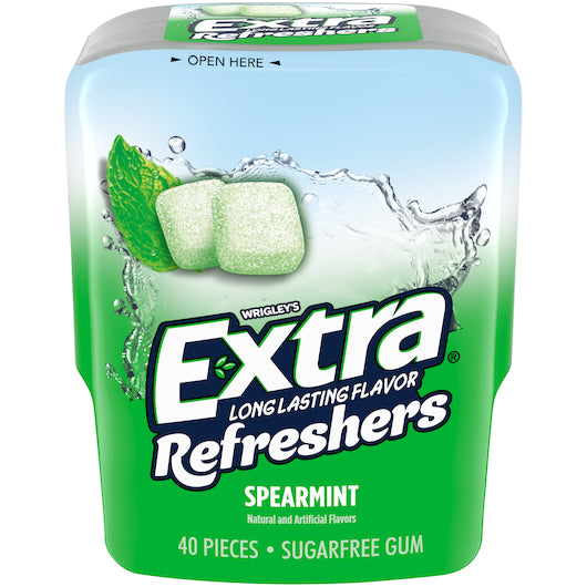 EXTRA REFRESHERS SPEARMINT 6 COUNT 4 PER CASE