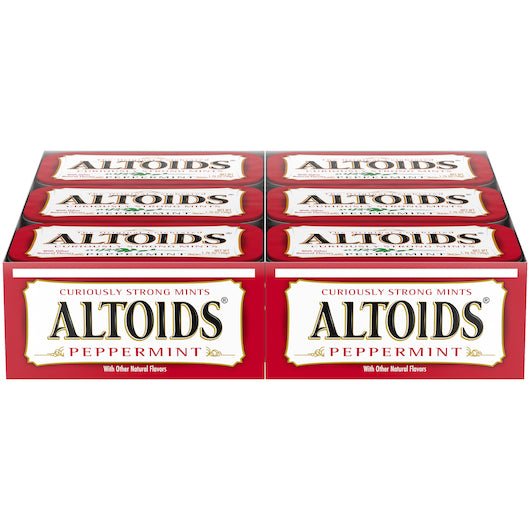 ALTOIDS MINTS PEPPERMINT 1.76OZ 12CT 12/CS