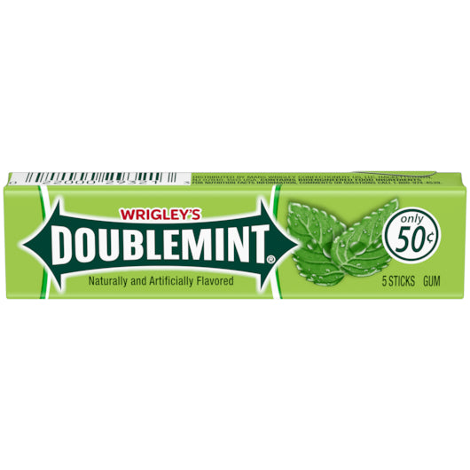 DOUBLEMINT  5 PC STICK GUM 40 PER CARTON 20 PER CASE