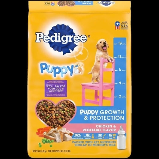 PEDIGREE PUPPY CAKE, 1 - 14 LB