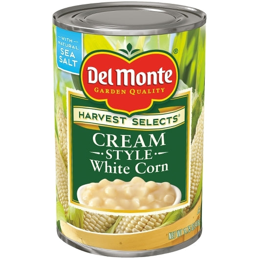 Del Monte(R) Harvest Selects(R) Cream Style White Corn 12/14.75 oz. Can