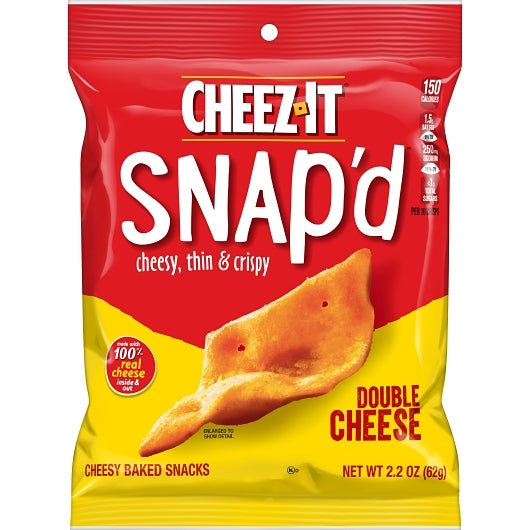 Kellogg's Cheez It Crackers Double Cheese 2.2oz 6ct
