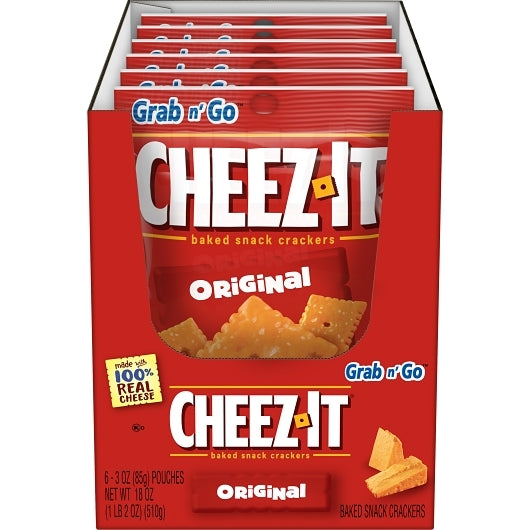 Kellogg's Cheez It Crackers Original 18oz 36ct